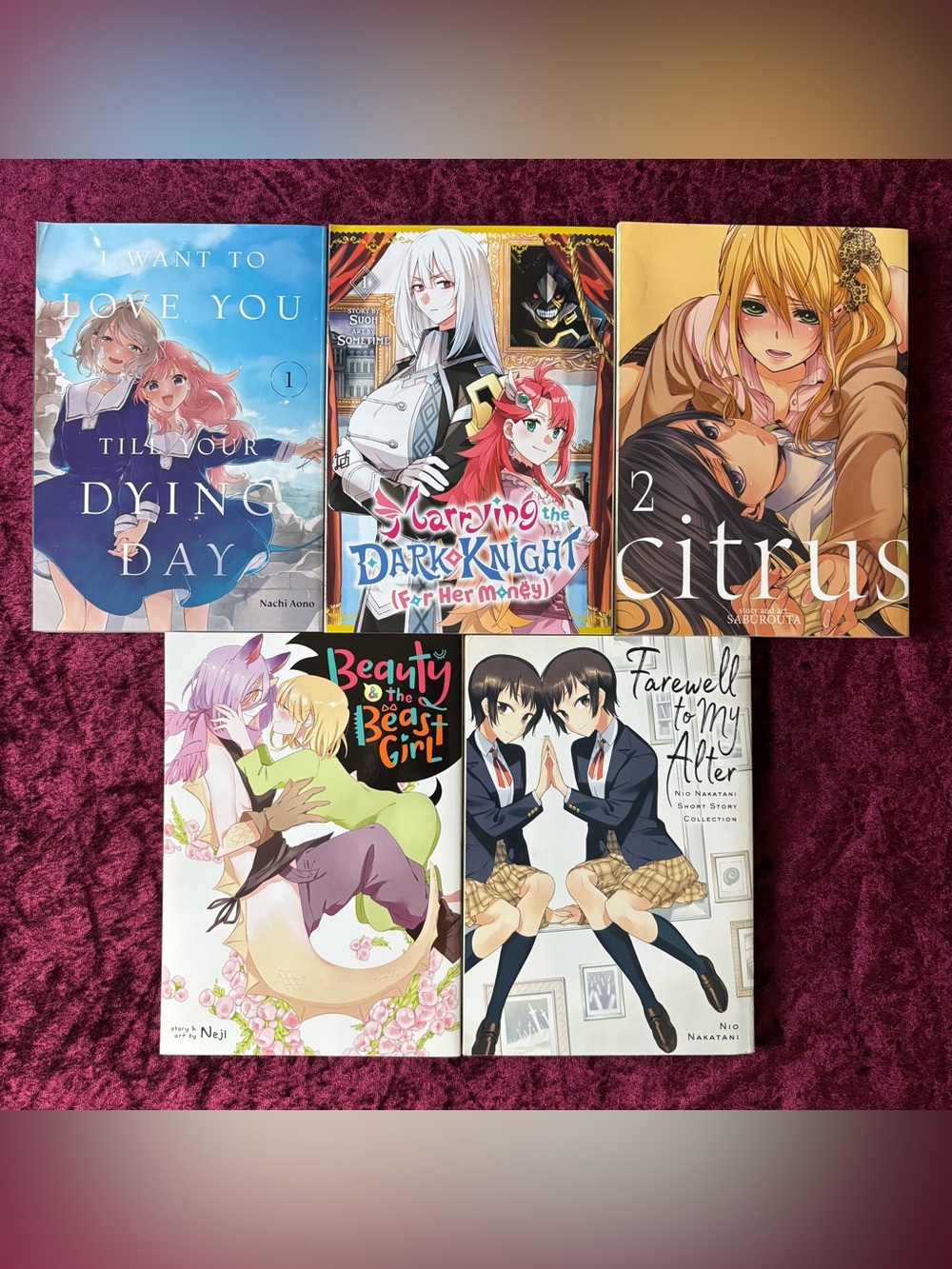 Yuri Manga Set
